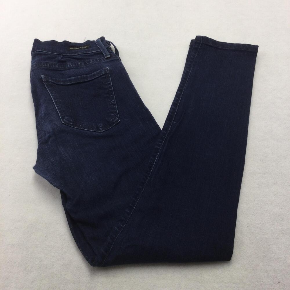 Citizens Of Humanity Avedon Skinny Jeans Womens 29 Blue Dark Wash Stretch Denim